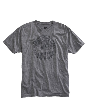 Tin Haul Unisex World Tour Grey Cotton Blend S/S T-Shirt