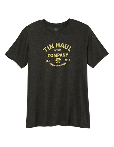 Tin Haul Unisex WYMO Premium Goods Grey Cotton Blend S/S T-Shirt