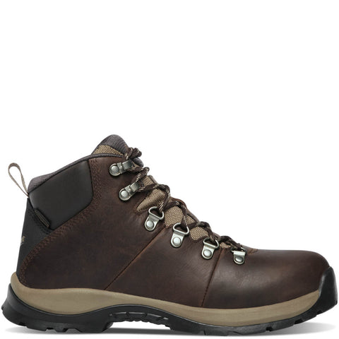 Danner Womens Sandy Ridge AL Brown Leather Work Boots