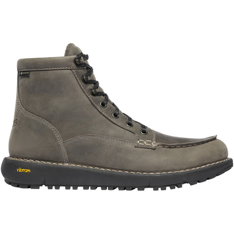 Danner Mens Logger Moc 917 GTX Charcoal Nubuck Work Boots