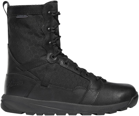 Danner Mens Resurgent Tactical Dry Black Leather Tactical Boots