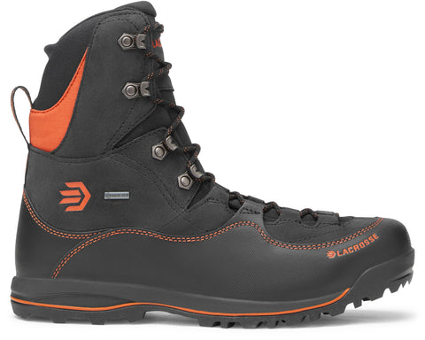 Lacrosse Mens Ursa ES GTX Black/Orange Suede Hunting Boots