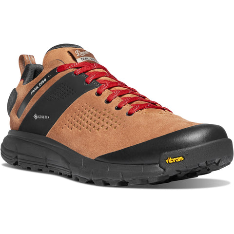 Danner Mens Trail 2650 GTX Brown/Red Suede Hiking Shoes