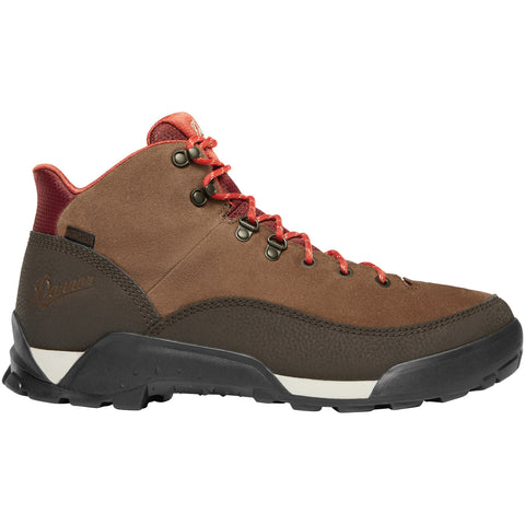 Danner Mens Panorama Mid Pinecone Brown/Bossa Nova Suede Hiking Boots