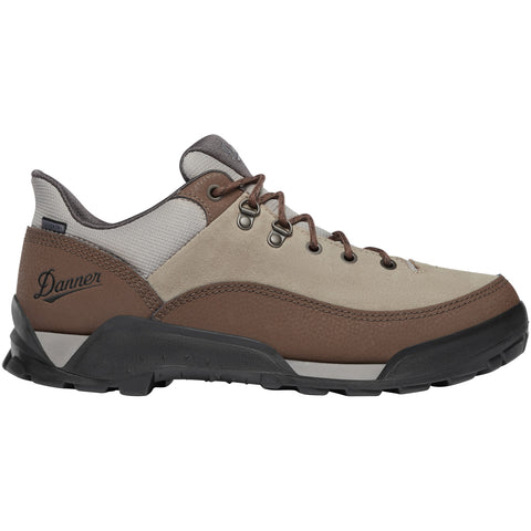 Danner Mens Panorama Low Roasted Cashew/Dark Earth Suede Hiking Shoes
