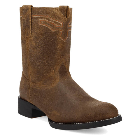 Laredo Mens Bravado Tan Leather 9in Cowboy Boots