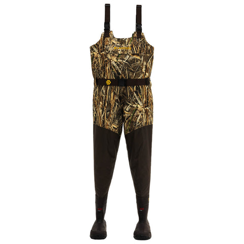 Lacrosse Mens Wetlands II Insulated 1600G Realtree Max-7 Nylon Wading Boots