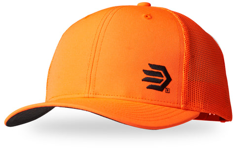 LaCrosse Unisex Logo Blaze Orange 100% polyester Trucker Cap