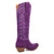 Dingo Womens Movin On Purple Suede Cowboy Boots