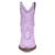 Dingo Womens Preciousie Lavender Leather Cowboy Boots