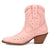 Dingo Womens Preciousie Pink Leather Cowboy Boots