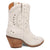 Dingo Womens Preciousie White Leather Cowboy Boots