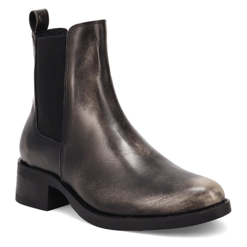 Dingo Mens Camino Black Leather 8in Chelsea Boots