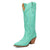 Dingo Womens Pretty N Pink Green Leather Cowboy Boots