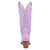 Dingo Womens Pretty N Pink Lavender Leather Cowboy Boots
