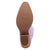 Dingo Womens Pretty N Pink Lavender Leather Cowboy Boots