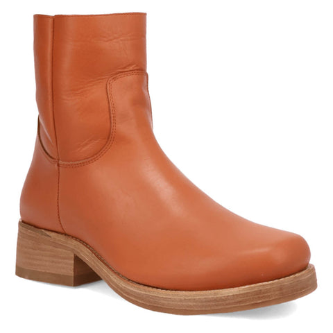 Dingo Mens Banner Russet Leather 7in Ankle Boots