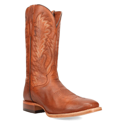 Dan Post Mens Jerry Honey Leather Cowboy Boots