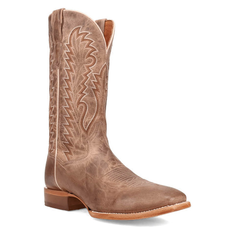 Dan Post Mens Jerry Tan Leather Cowboy Boots