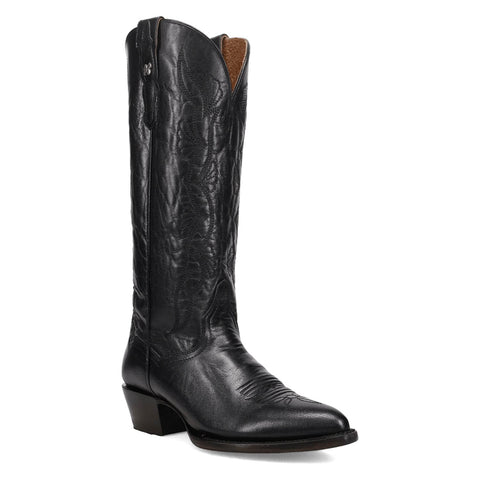 Dan Post Womens Sunrise Canyon Black Leather 14in Cowboy Boots