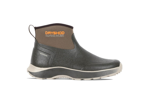 Dryshod Mens Evalusion All-Around Cuff Brown Rubber Hiking Boots