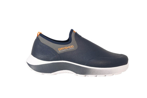 Dryshod Mens Evalusion Super Lightweight Navy Rubber Slip-On Shoes