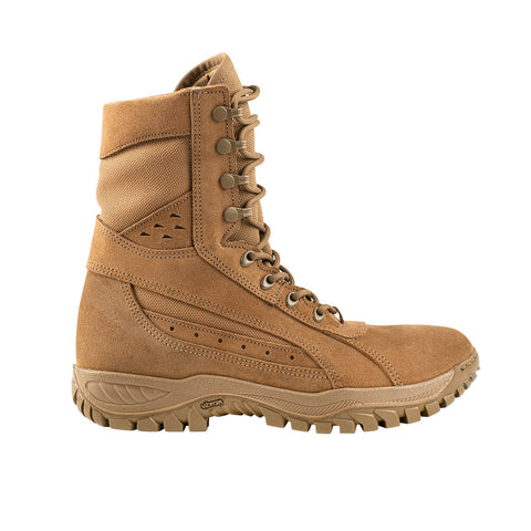 Belleville Mens Flyweight Flight-Combat Coyote Leather Tactical Boots