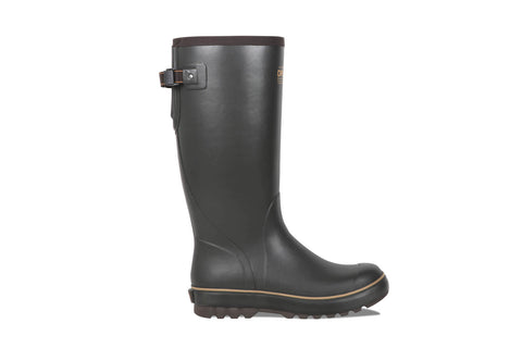 Dryshod Mens Mudslinger FLX Gusset Brown/Honey Rubber Work Boots