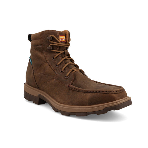 Twisted X Mens 6in UltraLite X Nano Toe Rawhide Leather Work Boots