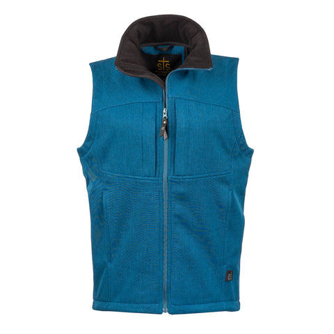 STS Ranchwear Womens Weston Teal Poly/Spandex Softshell Vest