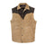 STS Ranchwear Mens Oliver Camel/Chocolate Suede Leather Vest
