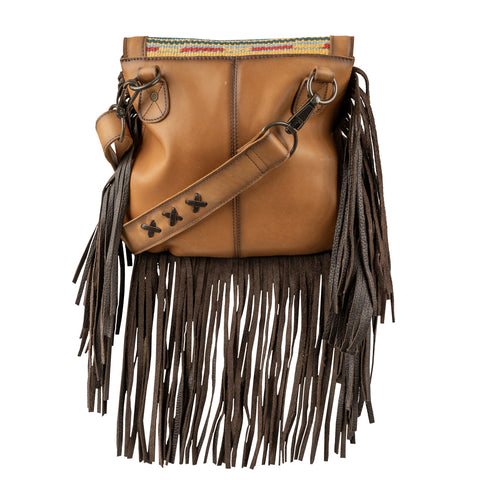 STS Ranchwear Womens Chaynee Valley Serape Multi-Color Leather Saddle Bag