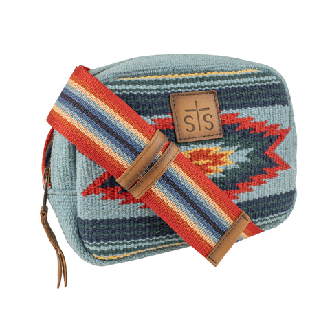 STS Ranchwear Womens Chaynee Valley Serape Kait Multi-Color Leather Sling Bag