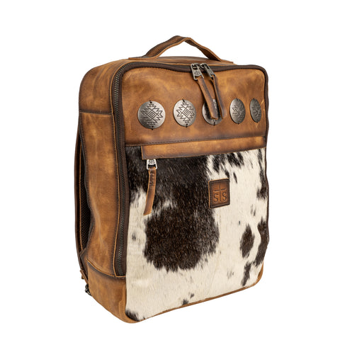 STS Ranchwear Womens Vaquero Lennon Cowhide/Tan Leather Backpack