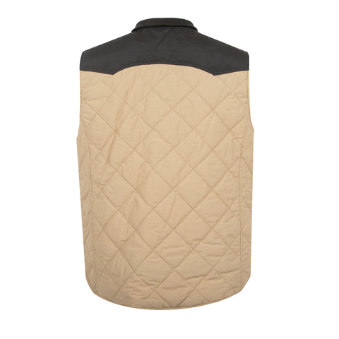 STS Ranchwear Mens Pagosa Khaki Cotton Blend Cotton Jacket