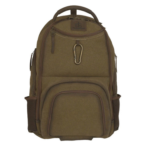 STS Ranchwear Unisex Trailblazer Utility Brown Canvas/Leather Backpack