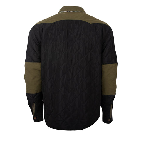 STS Ranchwear Mens Everette Reversible Olive/Khaki Poly/Cotton Cotton Jacket