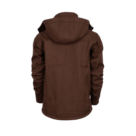 STS Ranchwear Youth Unisex Weston Chocolate Poly/Spandex Athletic Shell Jacket