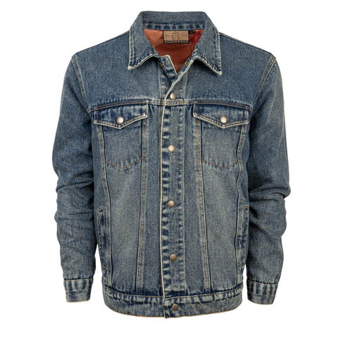 STS Ranchwear Mens Caprock Denim 100% Cotton Cotton Jacket