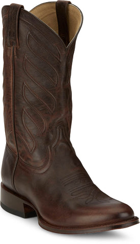 Tony Lama Mens Lenado 12in Western Tawny Leather Cowboy Boots