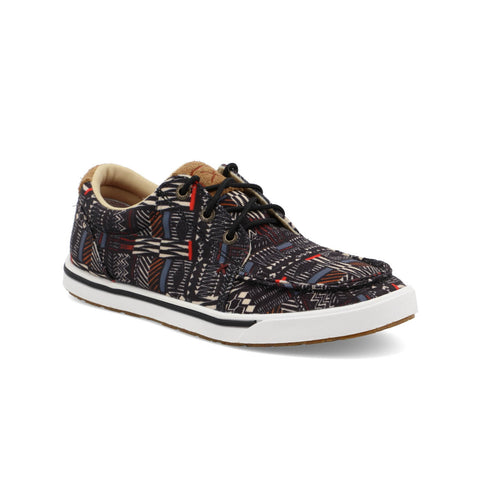 Twisted X Womens Kicks Black Multi Fabric Sneakers Shoes