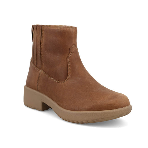 Twisted X Womens 6in Platform Tawny Brown Leather Chelsea Boots