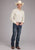 Roper Mens 2406 Neutral Plaid Tan Cotton Blend L/S Shirt