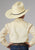 Roper Kids Boys Diamond Wallpaper White Cotton Blend L/S Shirt