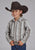 Roper Kids Boys 2114 Stripe Multi Grey Cotton Blend L/S Shirt