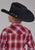 Roper Kids Boys 2131 Plaid Red/White Cotton Blend L/S Shirt