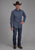 Roper Mens 2172 River Paisley Brown 100% Cotton L/S Shirt