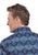 Roper Mens 2600 Aztec Serape Blue 100% Cotton L/S Shirt