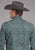 Roper Mens Dusk Paisley Blue/Brown 100% Cotton L/S Shirt