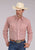 Roper Mens 2500 Satillo Foulard Rust 100% Cotton L/S Shirt